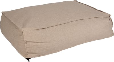 Topmast Orthopedisch Hondenkussen Riva - Extra Dik Matras - Beige - High Sensitive foam - Medium -100 x 70 x 27 cm