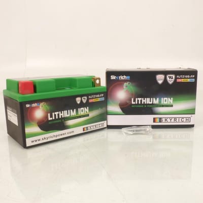 skyrich lithium accu voor motor honda 929 cbr rr fireblade 2000 tot 2001 ytz10s / hjtz10s-fp / 12v 8.6ah nieuw