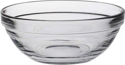 Duralex kleine serveer/dessertschaaltjes rond van glas - 6x - 12 x 4.9 cm - Schalen en kommen - 310 ml - Keuken accessoires