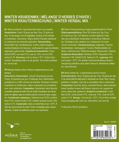 Epplejeck Epplejeck Winter Kruidenmix