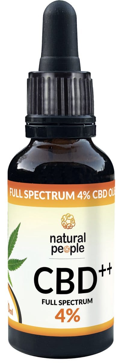Natural People CBD olie 4% 30 ml