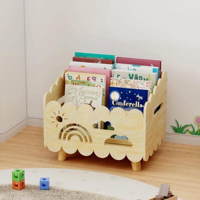 Kinderboekenkast - Boekenrek Kinderkamer - Montessori Kinderkast