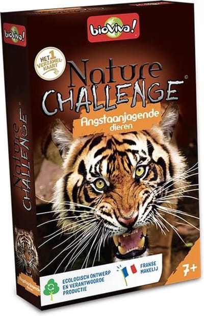 Nature Challenge - biodiva - Geronimo games - Angstaanjagende dieren - Educatief Spel