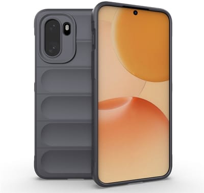 Coverup Hoesje - Geschikt voor OnePlus 15R Hoesje - Coverup Hands-On Rugged Back Cover - Grijs