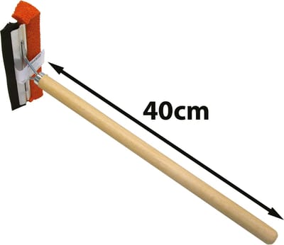 Carpoint Raamtrekker en Wisser 20cm - Steel 40cm - Oranje