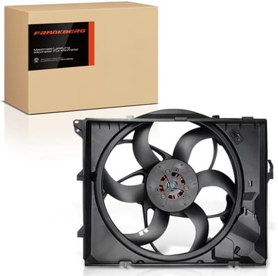 Frankberg 1x Motorradiator enkele ventilator