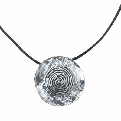 Ketting-Sifra-Rond-Metaal-Allergievrij-Verstelbaar knoop - Charme Bijoux