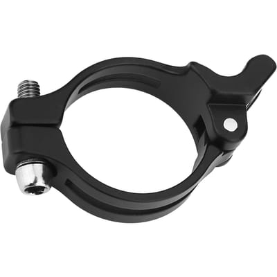 MEIJUN Fiets Voorderailleur Klem Adapter Clip Fietsaccessoire 31,8 mm zwart