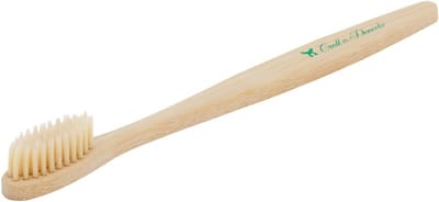 Bamboe Tandenborstel - Houten Borstel - Dagelijkse Mondzorg - BPA Vrij Materiaal - 17.5 cm - Natuurlijk
