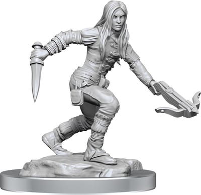 D&D Nolzur's Marvelous Miniatures Half-Elf Rogues Female 2