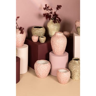 PTMD - Pot Avis - Roze - 20x20x17cm