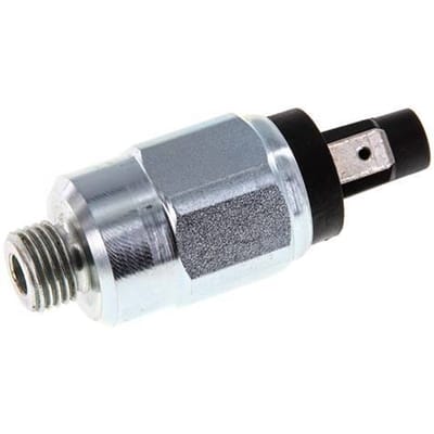 50 tot 200bar NO Staal Drukschakelaar G1/4'' 42VAC Platte Stekker - PSL-E-U-50-200-O-FP