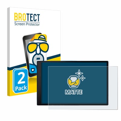 BROTECT - Screenprotector voor Garmin DriveSmart 86 MT-S - Folie Beschermfolie matte 2 Stuks