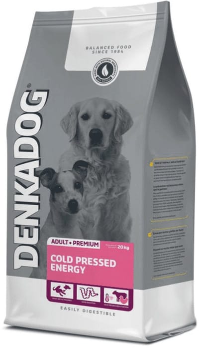 Denkadog Hondenvoer Cold Pressed Energy - 20 kg