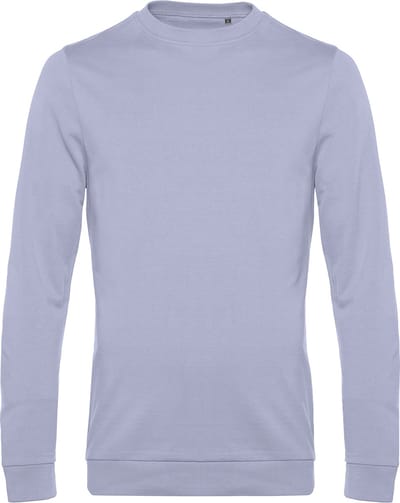 Sweater 'French Terry' B&C Collectie maat M Lavender Paars