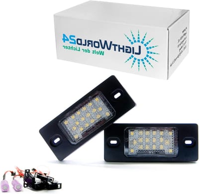LED Kentekenverlichting - Nummerplaatverlichting - Voertuig Verlichting - Geen Foutmeldingen - Set van 2 - Xenonwit