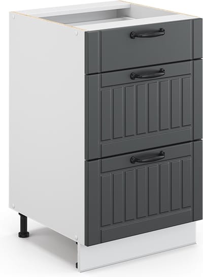 Vicco Fame-Line Badkamerkast – 50 x 82 cm zonder werkblad Antraciet