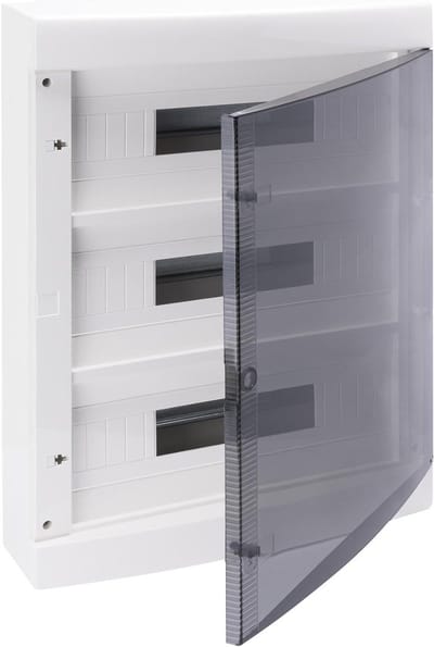 Stoppenkast - Groepenkast Verdeelkast - Elektrische Installatie - Modulair Ontwerp - 50 x 50 x 50 cm - Wit