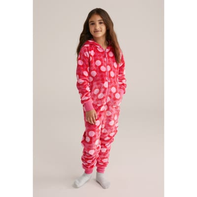 WE Fashion Onesie Pink Taglia: 146/152 | Abbigliamento da Notte Outlet | kids | Rosa