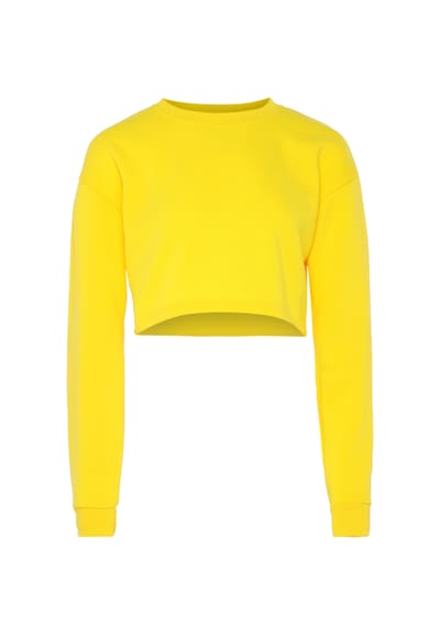 Mymo Sweatshirt Dames geel