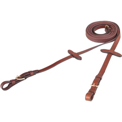 Rubberen teugels met ronde lus BR Equitation Eventa Pro Grip