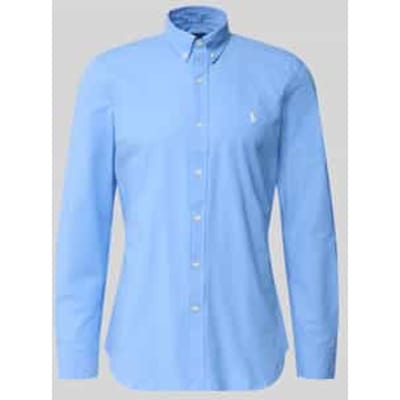 slim fit vrijetijdsoverhemd van katoenmix