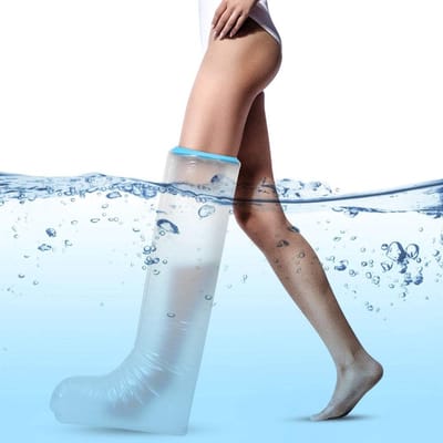 Dailygoods- Douchebescherming Voet Waterdicht - Douchehoes - Verbandbescherming - Gipsbeen - Medische Bescherming - 78 cm Afdichtingscapaciteit