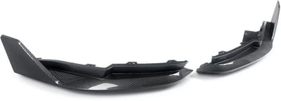 Voorbumper Splitter Lip Schorten - Voor BMW G80 M3/G82 Coupe (2021-2023) - MP Stijl - Koolstofvezel Look - Auto accessoires