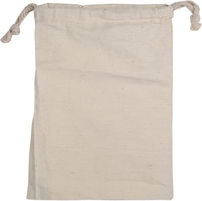 Katoenen Waszak voor het Sorteren van Vuile Kleding, Herbruikbare Opbergzak (30 x 40 cm) voor Thuis en Reizen