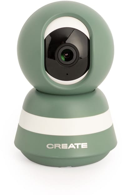 CREATE - Babybewakingscamera met wifi, monitor en tweerichtingsaudio - Sage - BABY CAM CONNECT PRO