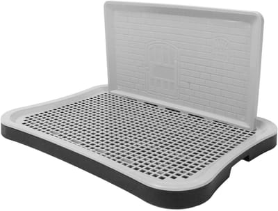 Huisdier Trainingspotje - Puppy Toiletbak - Zindelijkheidstraining Huisdier - Met Afneembare Pee Wall - 51 x 38 x 6 cm