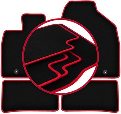 CARLUX-RED automatten voor: Lexus CT 200H hatchback (2010-2020)