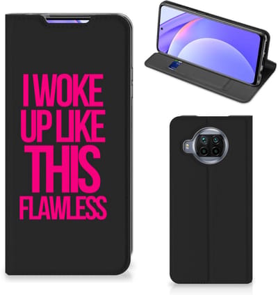 Xiaomi Mi 10T Lite Hoesje met tekst Woke Up - Origineel Cadeau Zelf Maken