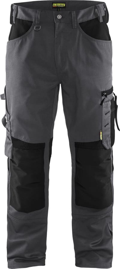 Blaklader Werkbroek zonder spijkerzakken 1556-1860 - Medium Grijs/Zwart - C44