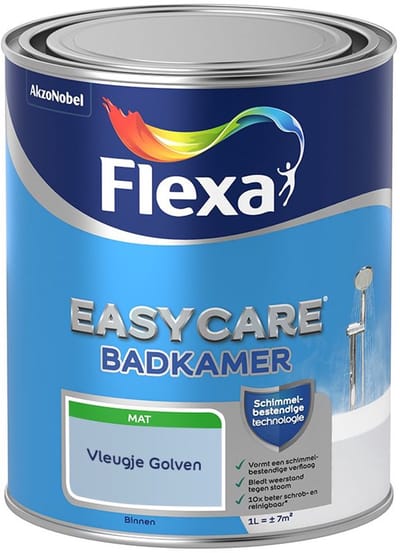 Flexa - Easycare Badkamer - Vleugje Golven - Mengverf - 1 L