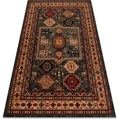 Kleden Rugsx Wollen tapijt KASHQAI 4306 400 oosters, kader 200x300 cm