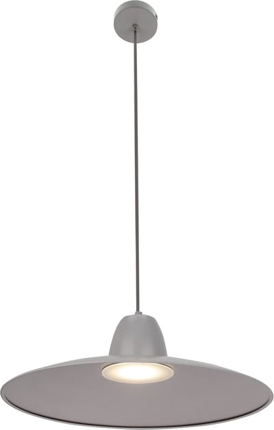 Chericoni Mantua Hanglamp - Grijs & Cream - 1 lichts - Ø48 cm - GU10