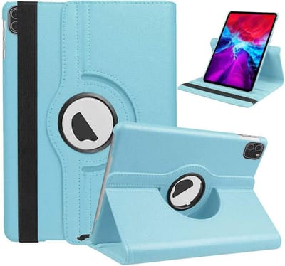 Hoes geschikt voor iPad Air 10.9 inch 5e/4e generatie 2020/2021/2022 Draaibaar Hoesje Smart Cover 360 Graden Case