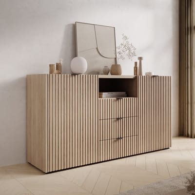 Meubella - Callahan - Dressoir - Eiken - 150 cm