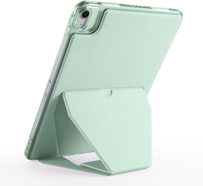 Lunso Geschikt voor iPad Air 11 inch (2024/2025) - Back cover hoesje - Lichtgroen