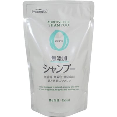KUMANO COSME - Pharmaact Additive Free Shampoo Refill - 450ML
