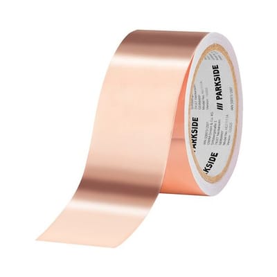 Parkside Koperband (10 m x 50 mm) – Zelfklevende Slakkenband & Anti-Slakken Tape