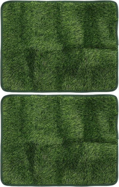 Kunstgras Hondentoilet - Plasmatten - Zindelijkheidstraining - Wasbaar en Herbruikbaar - 58.5 x 46 cm - Groen
