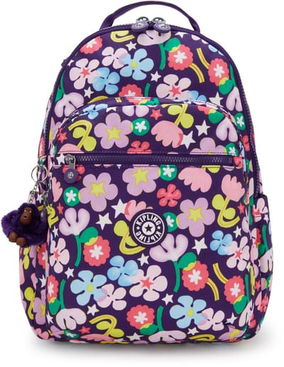 Kipling SEOUL Unisex Rugzak - Fairy Flower