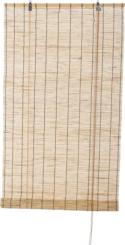 TuinChamp Rolgordijn riet 120 x 220 cm - Rolgordijn buiten en binnen - Rieten rolgordijnen - Natuurlijk rolgordijn hout - Natuurlijke uitstraling