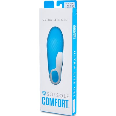 SofSole Ultra Insoles Unisex - Wit - Maat 40-41 - Plastic