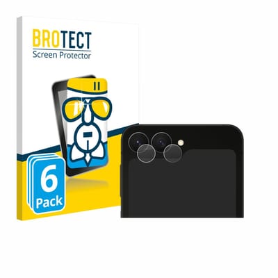 Screenprotector 6 Stuks voor Samsung Galaxy Z Flip 7 FE (ALLEEN Camera Lens) Beschermglas transparant