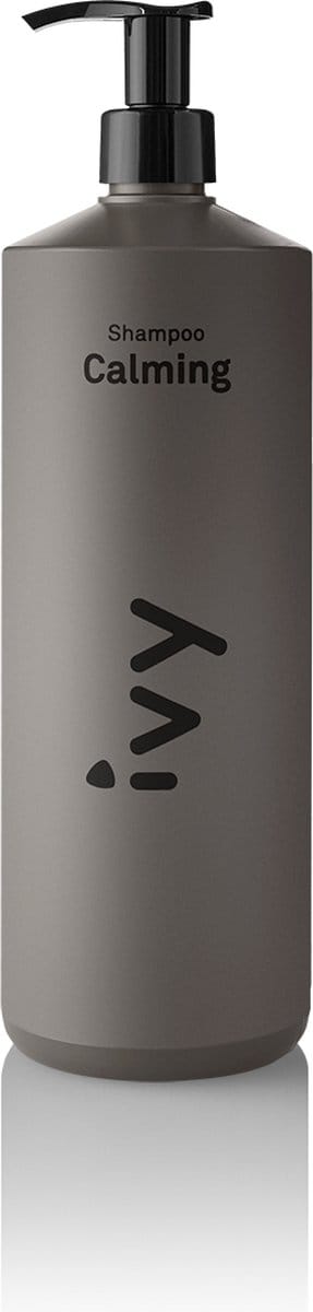 IVY Hair Care Calming Shampoo 1000ml - 100% vegan - speciaal voor de gevoelige hoofdhuid - anti roos shampoo - speciaal voor de jeukerige hoofdhuid - kalmerende shampoo