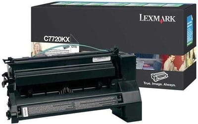 Lexmark C7720KX toner cartridge zwart extra hoge capaciteit (origineel)