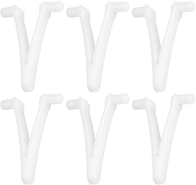 Dailygoods- Butterfly Clip - 6 Stuks - V Clips - Accessoire voor Skimmer - Vervangingsonderdeel - Duurzaam - 5.3 x 4 cm - Pool Clips